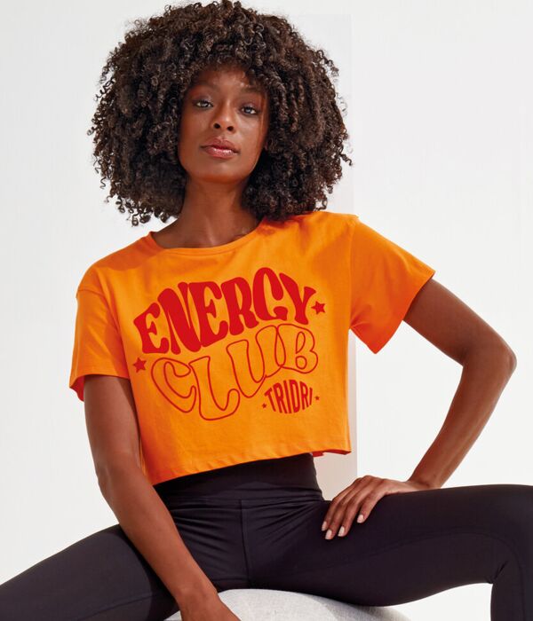 Women's TriDri® crop top Thumbnail