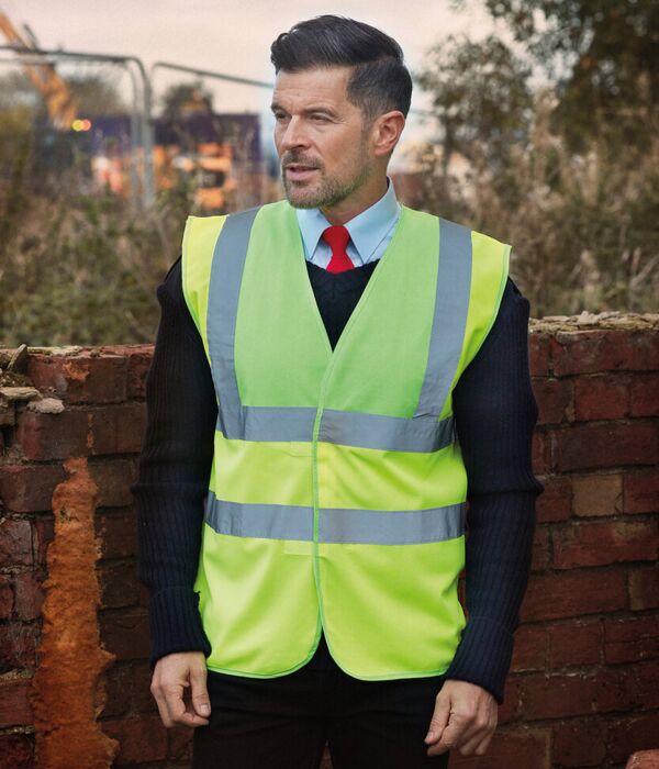 Hi-vis 2-band-and-braces waistcoat (HVW100) Thumbnail