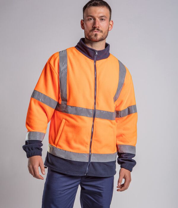 High visibility full-zip fleece Thumbnail