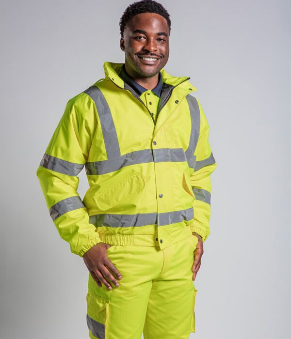 High visibility bomber jacket Thumbnail