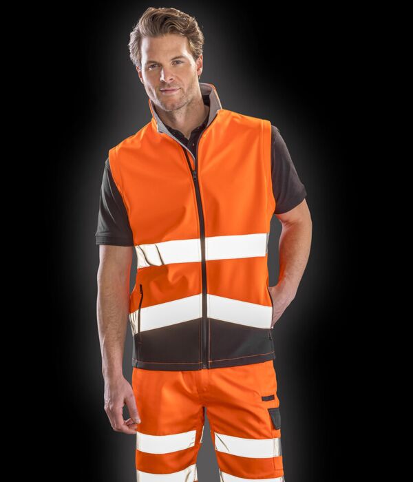 Printable safety softshell gilet Thumbnail
