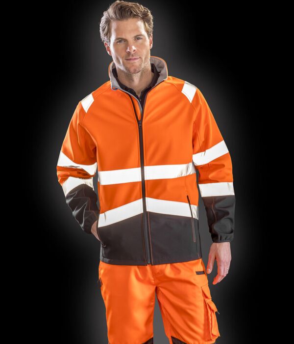 Printable safety softshell jacket Thumbnail