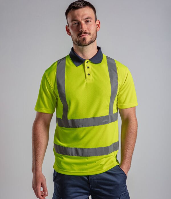 High visibility polo Thumbnail