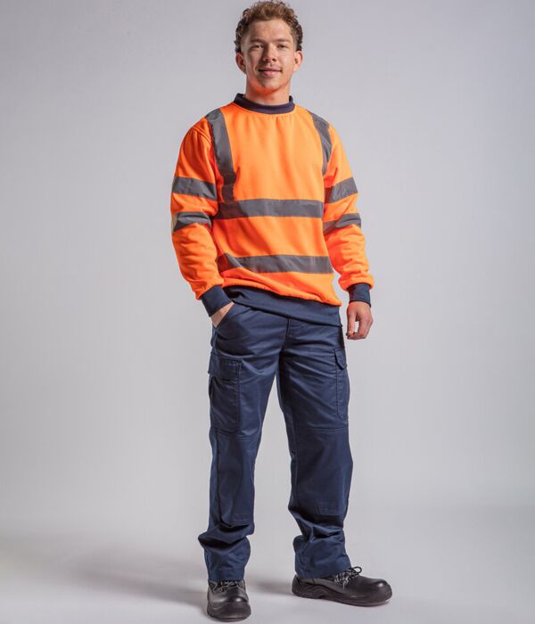 High visibility sweatshirt Thumbnail