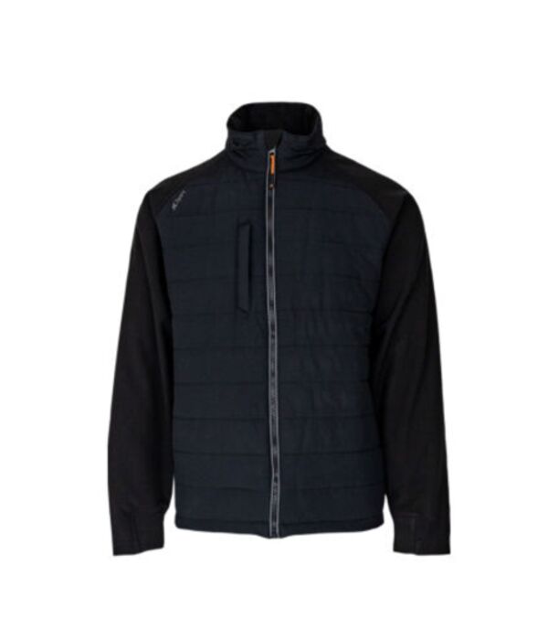 Xpert Pro Rip-Stop Insulated Hybrid Jacket Black Thumbnail