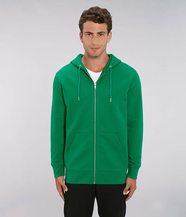 Cultivator, unisex iconic zip-thru hoodie sweatshirt (STSM566) Thumbnail
