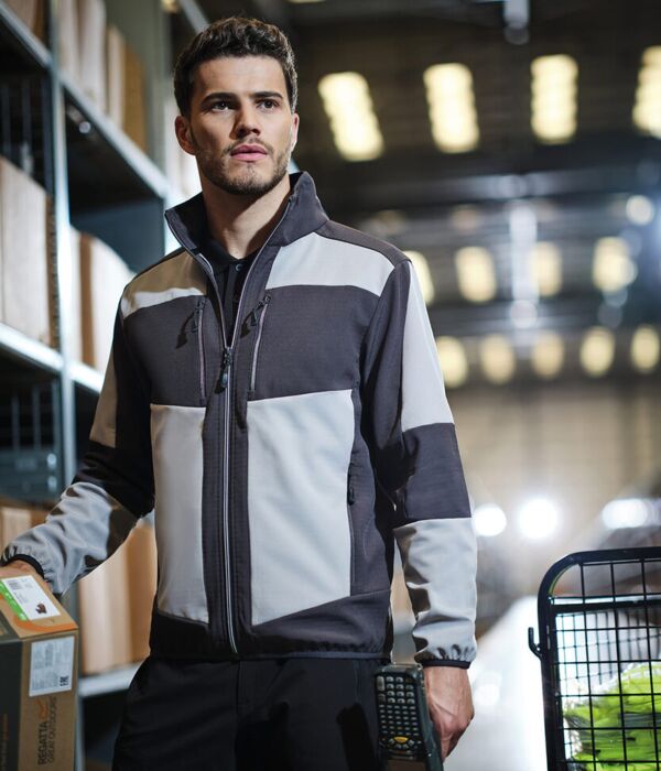 E-Volve unisex 2-layer softshell jacket Thumbnail