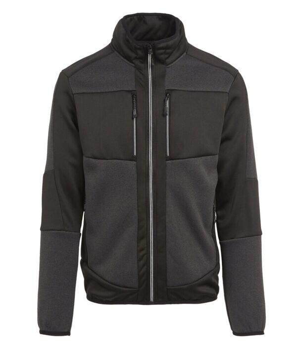 E-Volve unisex knit-effect stretch mid-layer Thumbnail