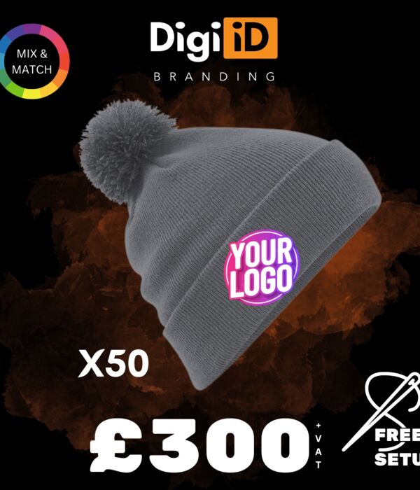 50 x Pom Pom Beanies Deal Thumbnail