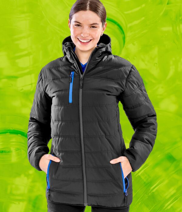 Black Compass Padded Winter Jacket Thumbnail