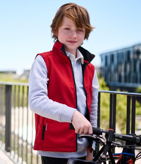 Junior Ablaze softshell bodywarmer Thumbnail