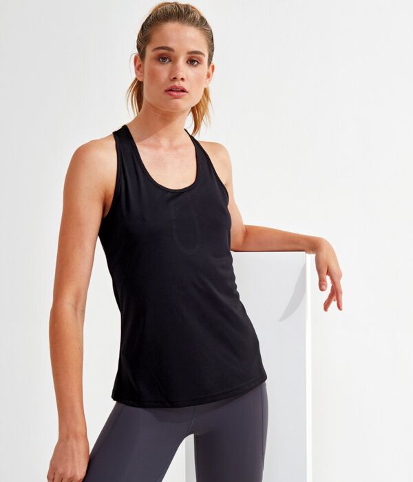 Women's TriDri Yoga Knot Vest Thumbnail