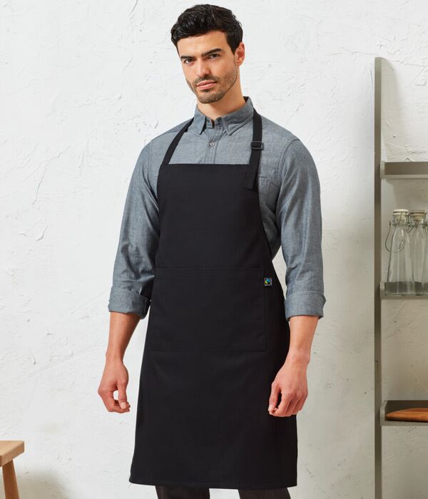 Organic Cotton bib apron Thumbnail