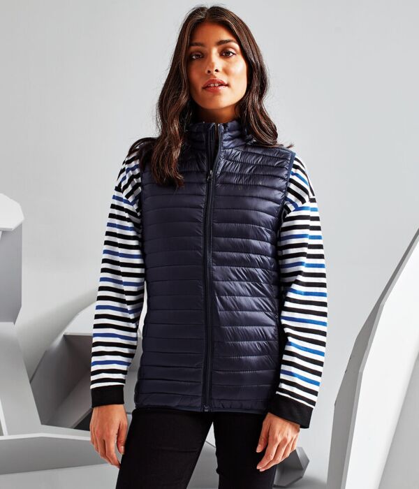 Women's Tribe Fineline Padded Gilet Thumbnail